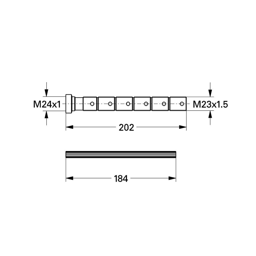 GROHE 45203000 - Kit d'extension 200 mm