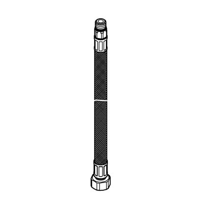 GROHE 46322000 - Flexible de raccordement haute pression 530 mm M12 × 1, chrome brillant