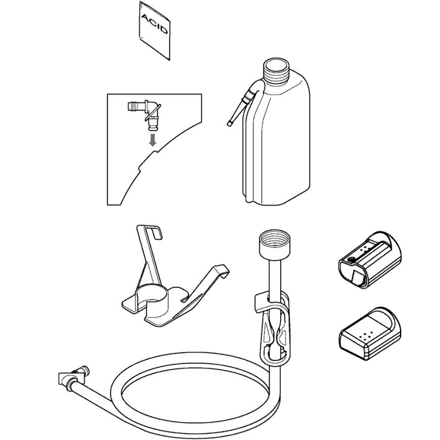 GROHE 46978001 - Kit di decalcificazione SENSIA ARENA