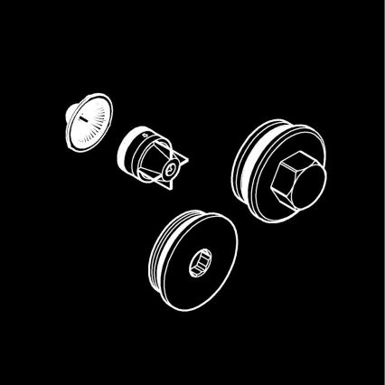 GROHE 47753000 - Rückschlagventil, glänzender Chrom