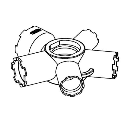 GROHE 48021000 - Clé de démontage pour aérateur de robinet