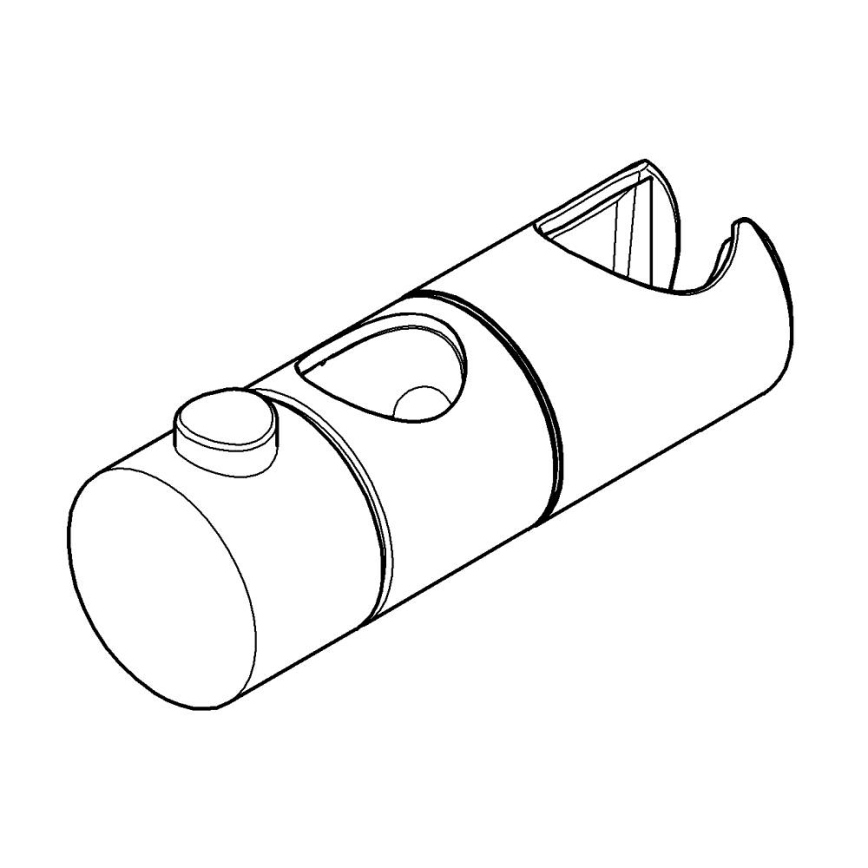 GROHE 48099000 - Elemento di guida TEMPESTA 21,8 mm, cromo lucido