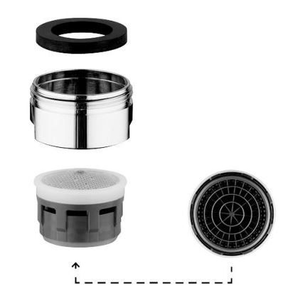 GROHE 48159000 - Aeratore M 24 × 1 cromo lucido