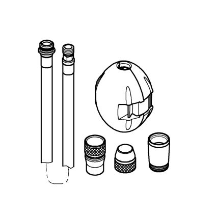 GROHE 48293000 - Flessibile doccia UNIVERSAL 1425 mm cromo lucido