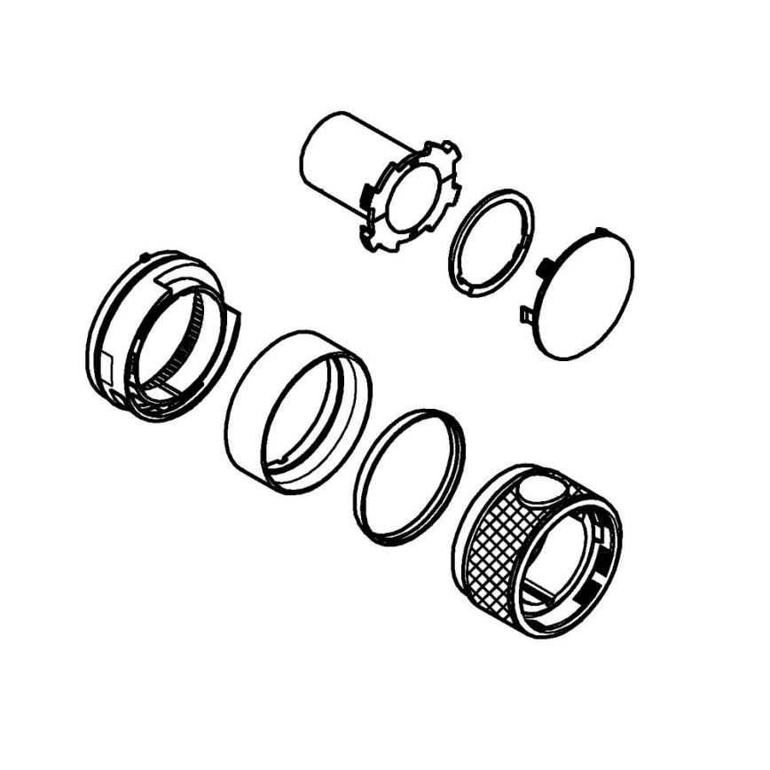 GROHE 49029000 - Poignée GROHTHERM SMARTCONTROL chrome brillant