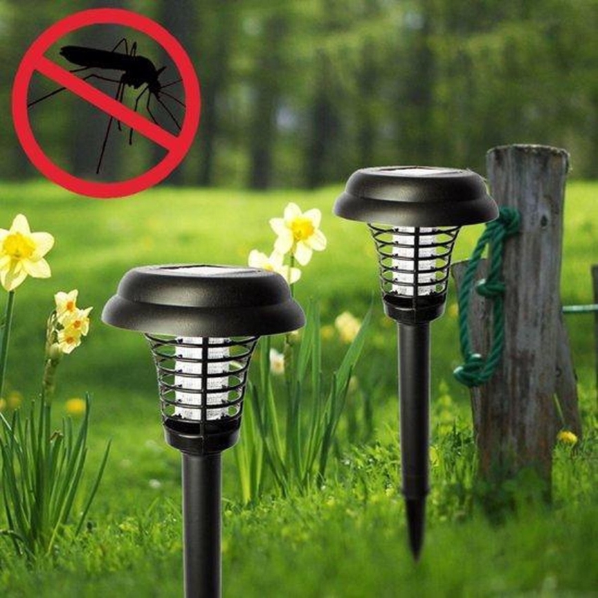 Grundig 12217 - Lampe solaire LED et piège à insectes LED/1xAA