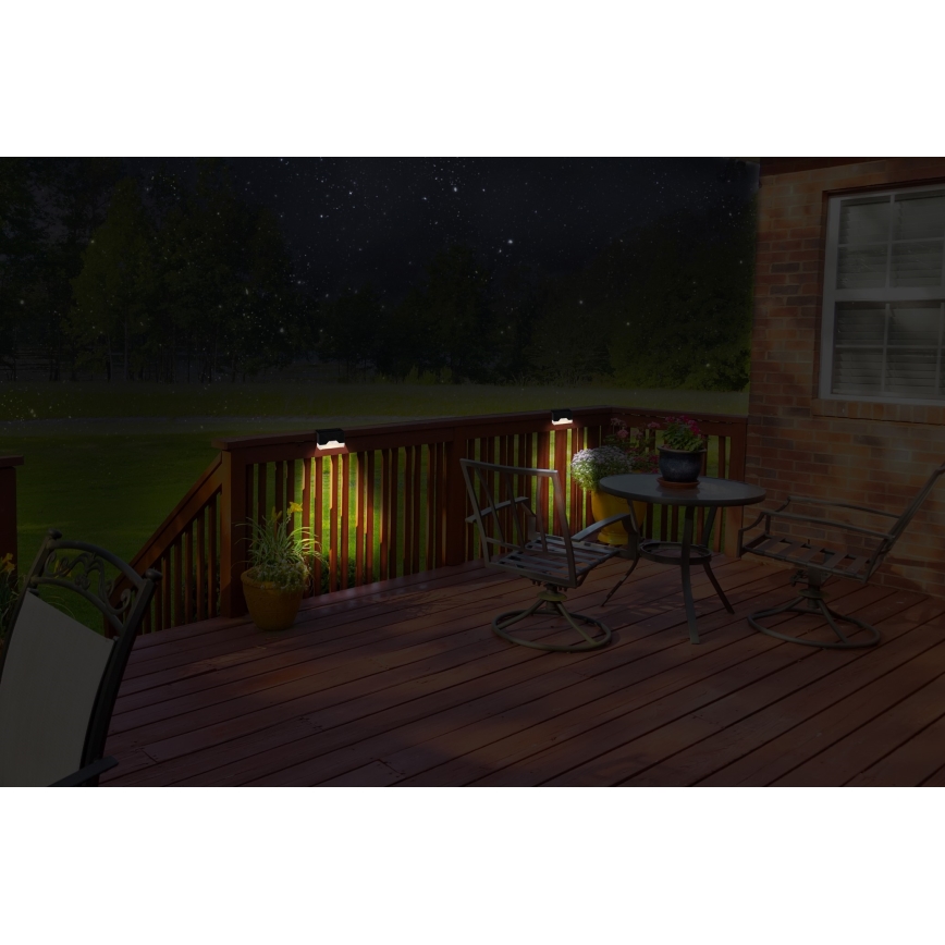 Grundig - SET 4x LED Solar-Wandleuchte LED/1,2V 600 mAh IP44