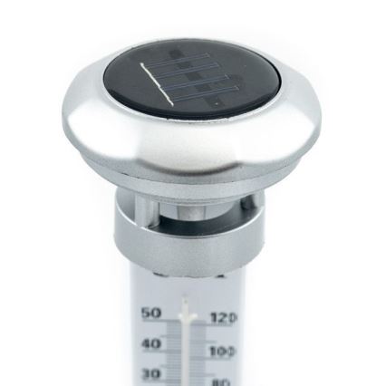 Grundig 89640 - Lampe solaire LED avec thermomètre LED/1,2V 600 mAh IP44