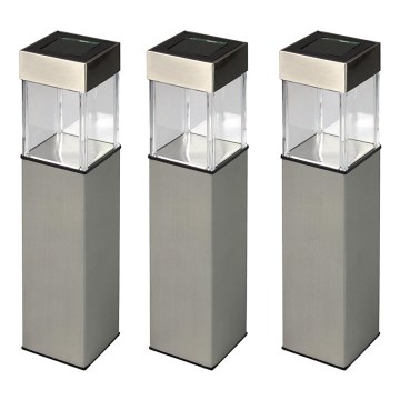 Grundig 90048 - KIT 3x Lampada solare LED/5,5x28cm