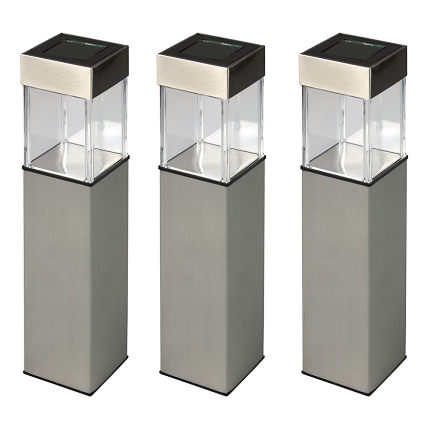 Grundig 90048 - KIT 3x Lampada solare LED/5,5x28cm