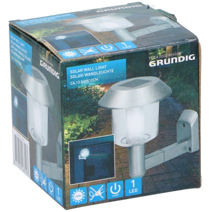 Grundig - Applique a LED solare LED/1,2V 600 mAh
