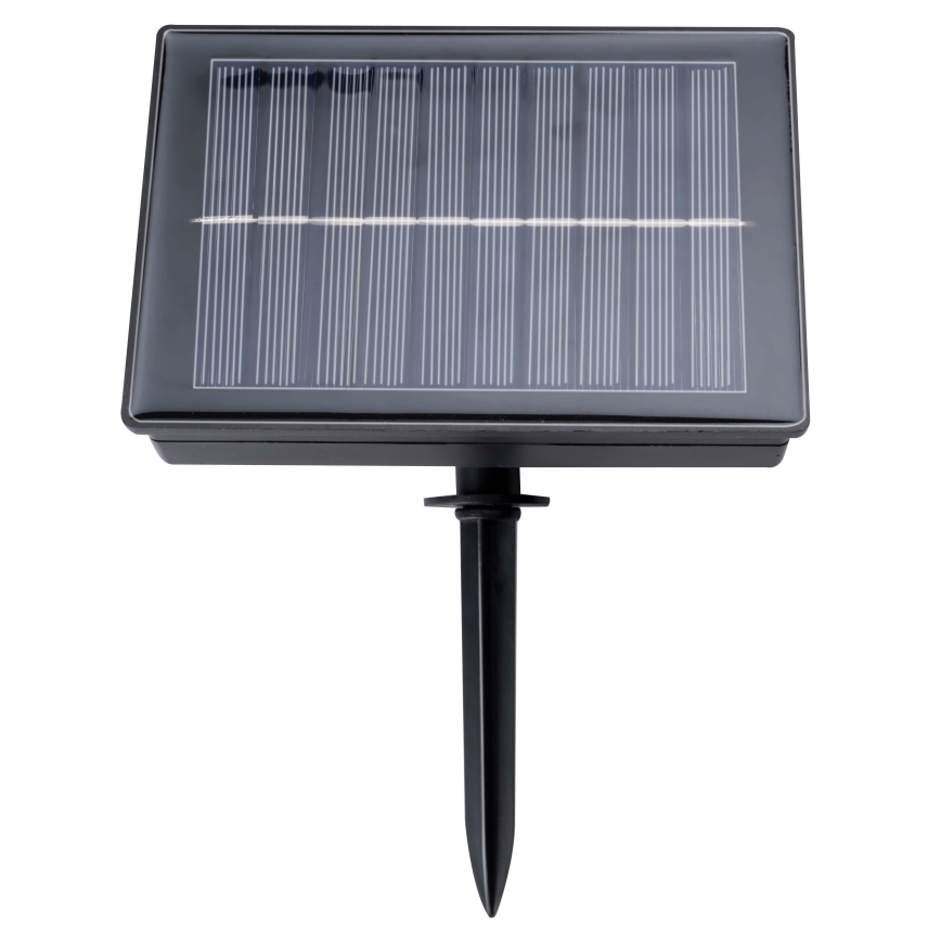 Grundig - Dimmbare LED-Solar-Lichterkette 50xLED/8 Funktionen 9,35m warmweiβ + Fernbedienung
