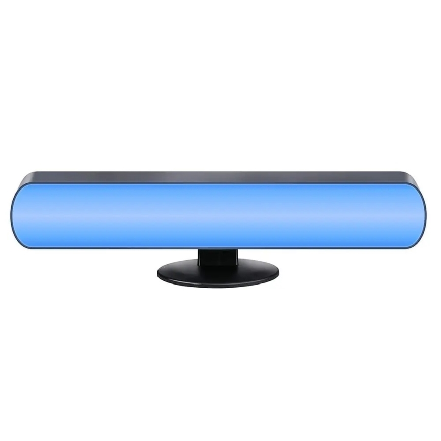 Grundig - Lampada da tavolo dimmerabile LED RGBW LED/0,7W/5V nera + telecomando