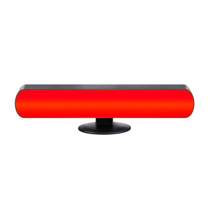 Grundig - Lampada da tavolo dimmerabile LED RGBW LED/0,7W/5V nera + telecomando