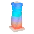 Grundig - Lampada da tavolo LED RGB a sfioramento LED/4,5W/5V