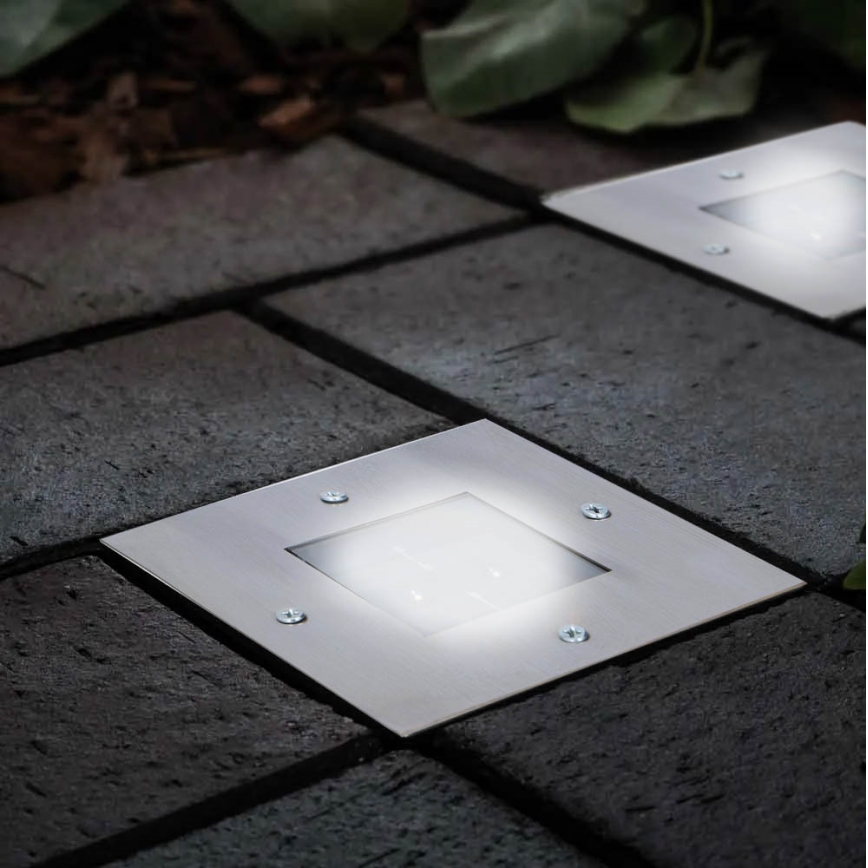Grundig - Lampada segnapasso solare a LED 2xLED/1,2V