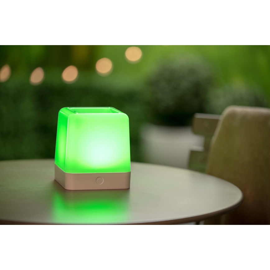 Grundig - Lampada solare LED RGB LED/3,7V