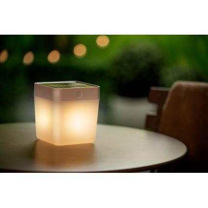 Grundig - Lampada solare LED RGB LED/3,7V