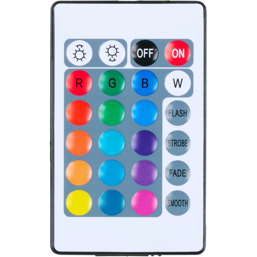 Grundig - Lampe de table dimmable LED RGBW LED/0,7W/5V noire + télécommande