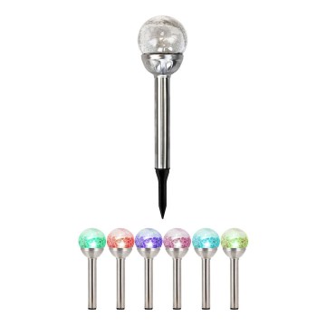 Grundig - Lampe solaire LED 1,2 V 600 mAh multicolore