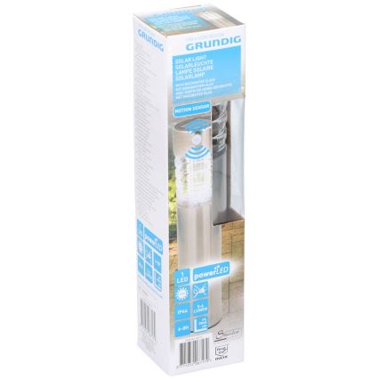 Grundig - Lampe solaire LED avec détecteur 1xLED IP44