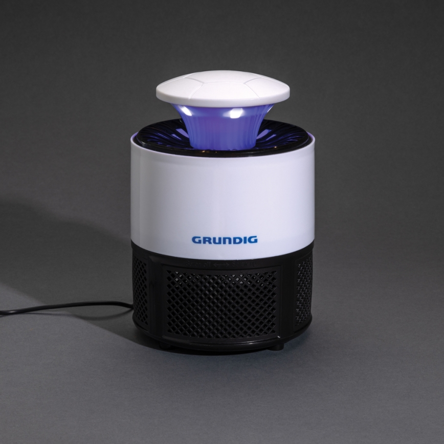 Grundig - LED-Lichtfalle für Insekten LED/5W/5V