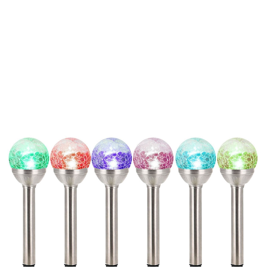 Grundig - LED-Solarleuchte LED/1,2 V 600 mAh, mehrfarbig