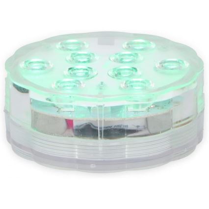 Grundig - ENSEMBLE de 3 luminaires LED RGBW dimmables LED/3W/3xAAA IP65 + télécommande