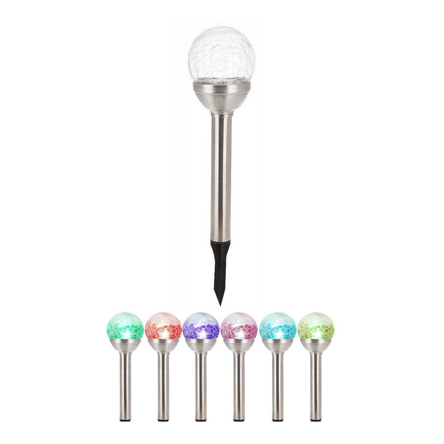 Grundig - Luce solare a LED 1xLED/1,2V multicolore