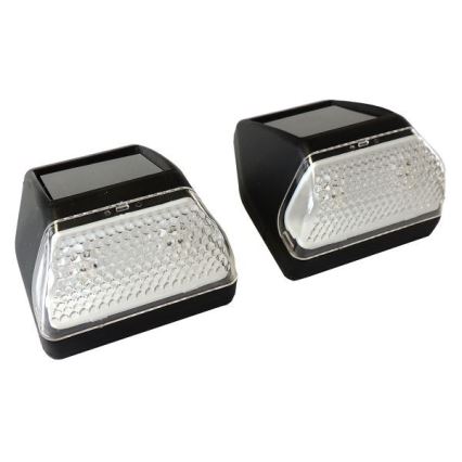 Grundig - SET 2x Applique a LED solare 2xLED/1xAA