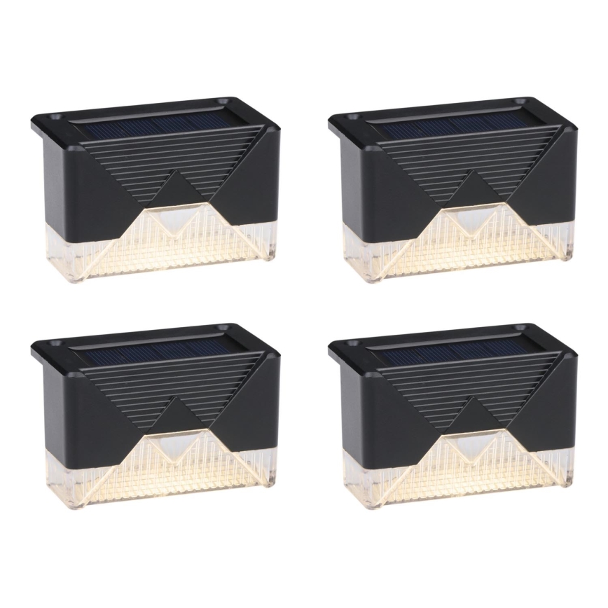 Grundig - SET 4x LED Solar-Wandleuchte LED/1,2V 600 mAh IP44