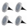 Grundig - SET 4x Luce LED solare LED/1W/1,2V IP65