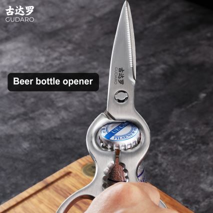 Gudaro - Ciseaux à volaille RONIN 20,6 cm en acier inoxydable