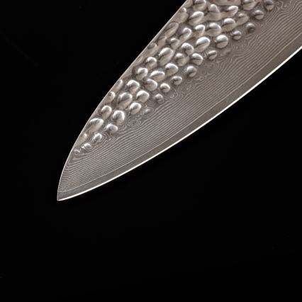Gudaro - Coltello da chef in acciaio damasco MIYABI 8, 67 strati d'acciaio, lama 20 cm