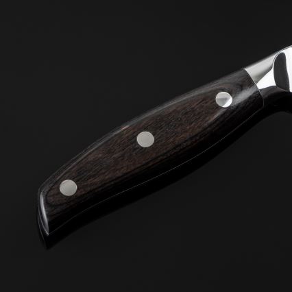 Gudaro - Coltello da cucina in damasco SHIRO 3,5, 67 strati d'acciaio, lunghezza 9,5 cm