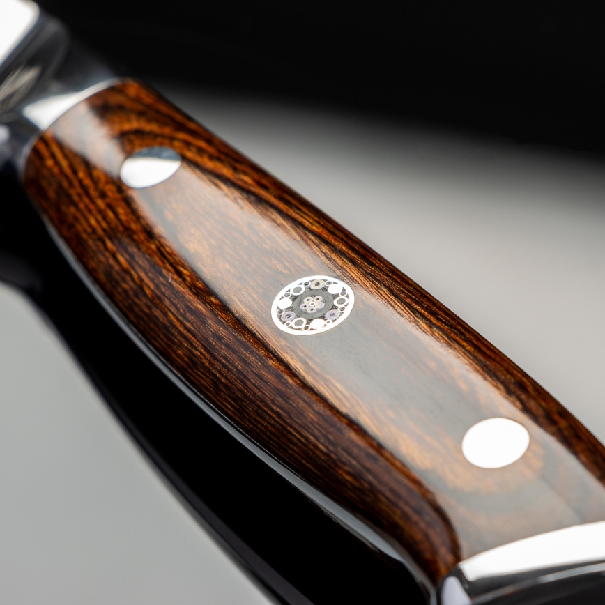 Gudaro - Coltello da cucina PARING 7,6 cm in acciaio damascato