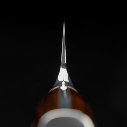 Gudaro - Coltello da cucina SANTOKU 17,5 cm in acciaio damasco