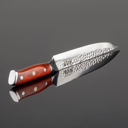 Gudaro - Coltello da porzionare MIYABI 8, acciaio damascato a 67 strati, lunghezza 20 cm