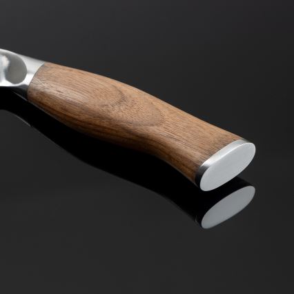 Gudaro - Coltello da cucina universale in acciaio damascato TAKUMI 5, 67 strati d'acciaio, lunghezza 12,5 cm, manico in noce