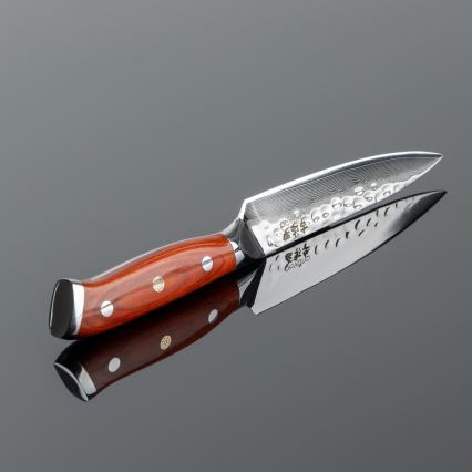 Gudaro - Coltello universale da cucina damascato MIYABI 5, acciaio a 67 strati, lunghezza 12,5 cm