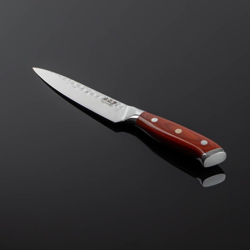 Gudaro - Coltello universale da cucina damascato MIYABI 5, acciaio a 67 strati, lunghezza 12,5 cm
