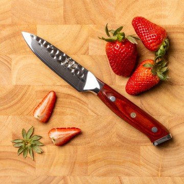 Gudaro - Couteau de cuisine damassé MIYABI 3,5