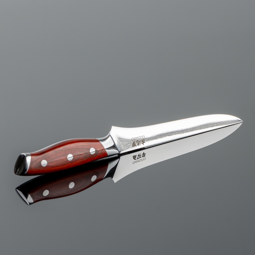 Gudaro - Damast-Ausbeinmesser KENSHO 6, 67-lagiger Stahl, Klingenlänge 15 cm