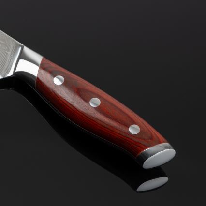 Gudaro - Damast-Ausbeinmesser KENSHO 6, 67-lagiger Stahl, Klingenlänge 15 cm
