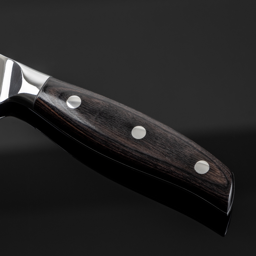 Gudaro - Damast-Kochmesser SHIRO 8, 67 Lagen Stahl, Klingenlänge 20 cm