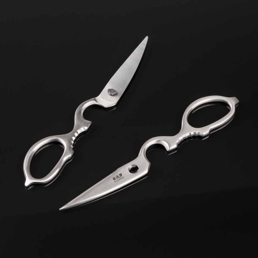 Gudaro - Forbici per pollame RONIN 20,5 cm in acciaio inox