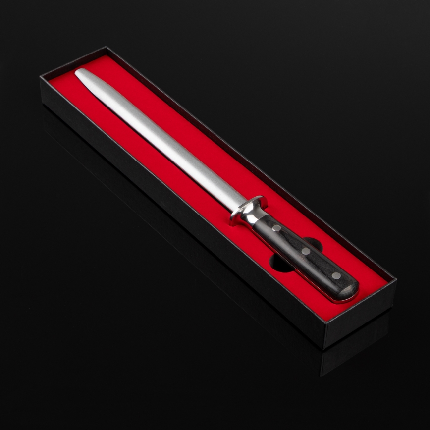 Gudaro - Fusil d'affûtage SHIRO noir/pakkawood
