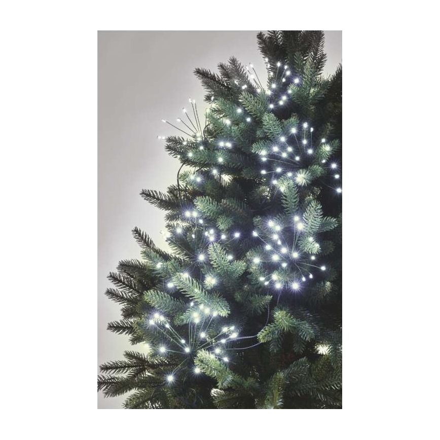 Guirlande de noël 450xLED/11m blanc froid