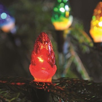 Guirlande de Noël CONE 12XE10/10,7m - fabriqué en Europe