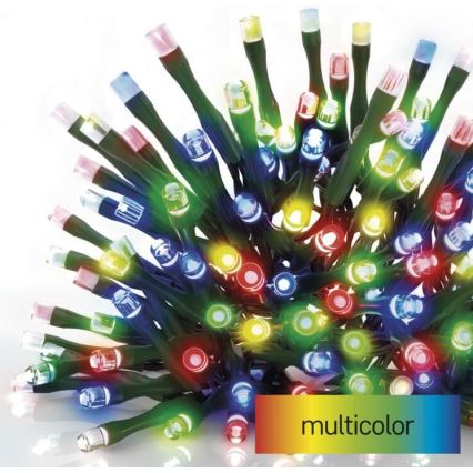Guirlande de noël d'extérieur 180xLED/23m IP44 multicolore